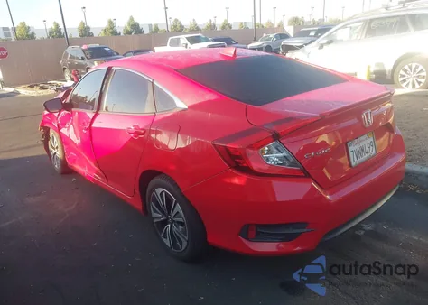 2017 Honda Civic Ex-T из США, поврежденный, VIN 2HGFC1F39HH630231